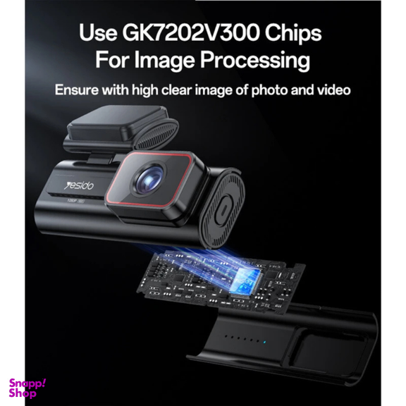 دوربين ثبت وقايع خودرو یسیدو مدل KM21 4K