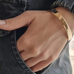 دستبند زنانه ژوپینگ مدل آینه ای کد XP 06 سایز 2 به همراه جعبه