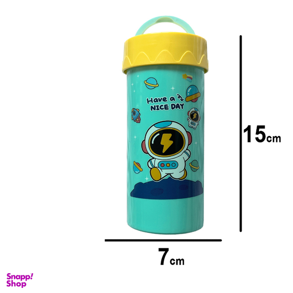 ظرف غذا کودک طرح فضانورد مجموعه 3 عددی