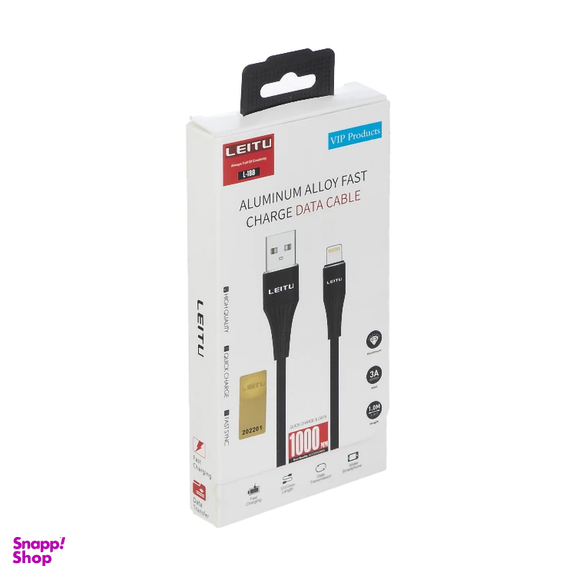 کابل تبدیل USB به لایتنینگ لیتو مدل L-188 طول 1 متر