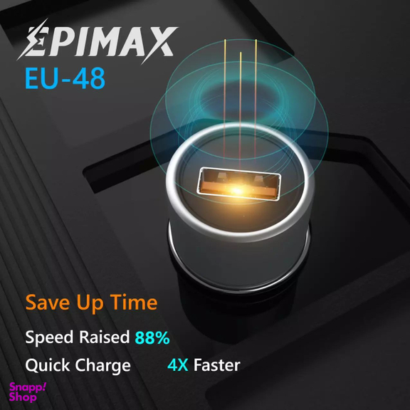 شارژر فندکی فست شارژ اپیمکس مدل EU-48
