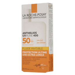 فلوئید ضد آفتاب بی رنگ لاروش پوزای مدل Invisible Fluid با SPF50 حجم 50 میلی لیتر