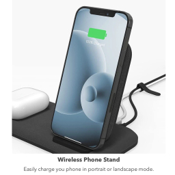 استند شارژر وایرلس موفی مدل Universal Wireless Charging Stand Plus