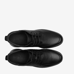 نیم بوت مردانه چرم مونو کد J5527-001 رنگ مشکی