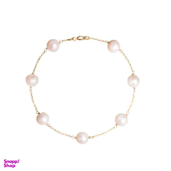 دستبند زنانه دلبر طرح مرواریدی ظریف کد D-M06