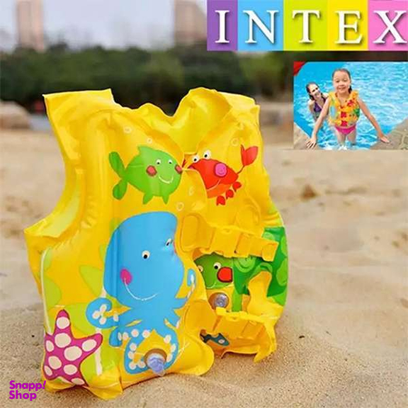 جلیقه شنا بادی 3 تا 5 سال اینتکس مدل intex 59661
