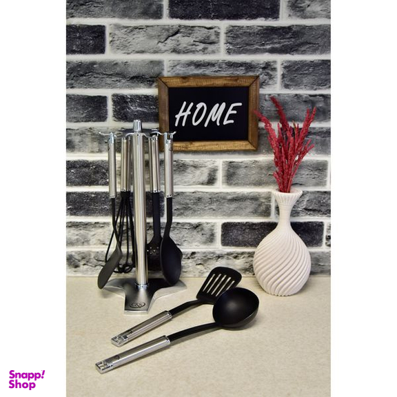 سرویبس کفگیر و ملاقه سی اند اس 7 پارچه کد 1617_ZT