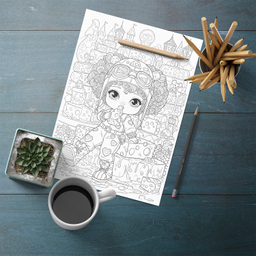 کاغذ رنگ آمیزی لاژید کد 009 بسته 10 عددی