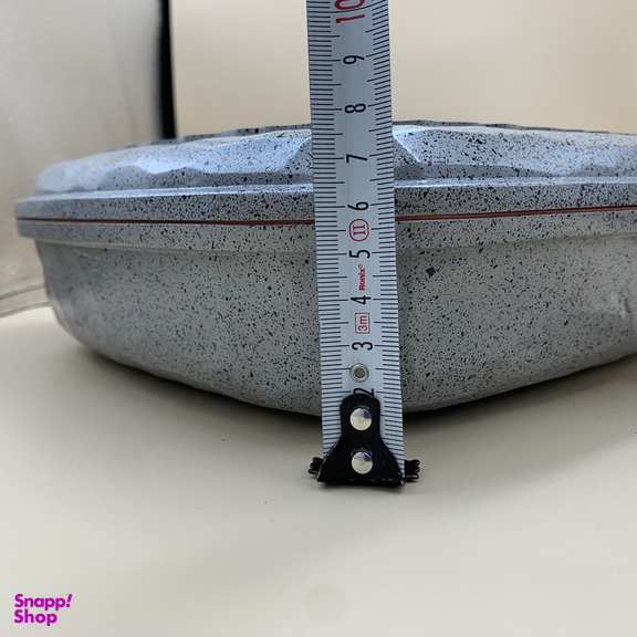 تابه دوطرفه گرانیتی لایف اسمایل مدل ST2-32 سایز 32