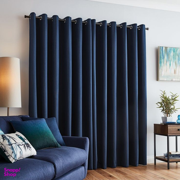 پرده کتان گارنت مدل bar01 سایز 140×280 سانتی‌ متر