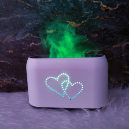 دستگاه بخور و رطوبت ساز سرد مدل قلب طرح آتش