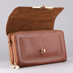 ست کیف و کفش زنانه چرم یلسان مدل لیندا کد TARA-MRV-912-ASL