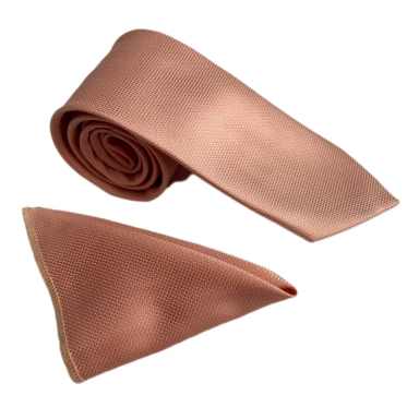 ست کراوات و دستمال جیب مردانه نسن آکسفورد کد S42