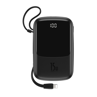 پاوربانک بیسوس مدل QPOW ظرفیت 10000 میلی آمپر ساعت