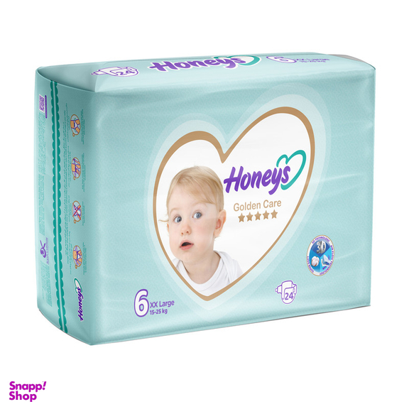 پوشک هانیز مدل Golden Care سایز 6