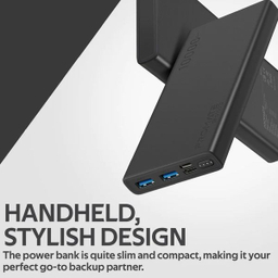 پاوربانک پرومیت مدل BOLT-10.BLACK ظرفیت 10000 میلی آمپر ساعت