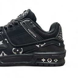 کتانی مردانه طرح لویی ویتون کد LV 2 رنگ مشکی