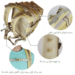 کوله پشتی برساد مدل +Bb 103 tactical