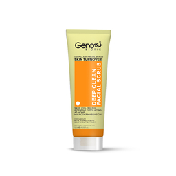 اسکراب لایه بردار صورت ژنوبایوتیک مدل گریپ فروت حجم 120 میلی لیتر