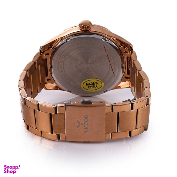 ساعت مچی عقربه ای مردانه ویکتور کد Vi-014