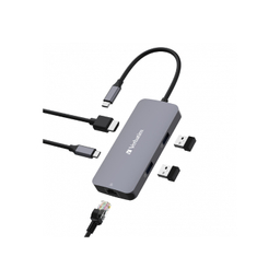 هاب Type-C چند پورت ورباتیم مدل CMH-05