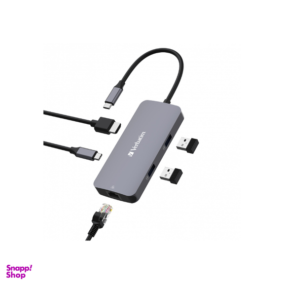 هاب Type-C چند پورت ورباتیم مدل CMH-05