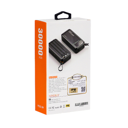 پاوربانک ایکس-انرژی مدل X-833 22.5W ظرفیت 30000 میلی آمپر ساعت