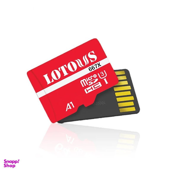 کارت حافظه‌ microSDXC لوتوس استاندارد U3 A1 مدل 667X ظرفیت 64 گیگابایت