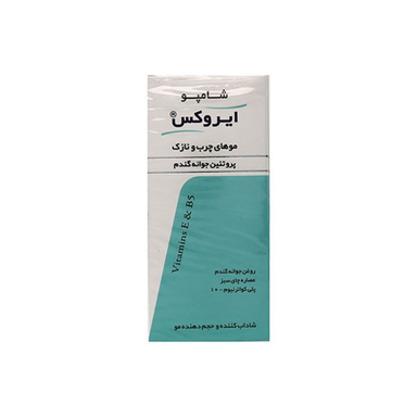 شامپو پروتئین جوانه گندم ترمیم کننده و حجم دهنده ایروکس 200 گرم