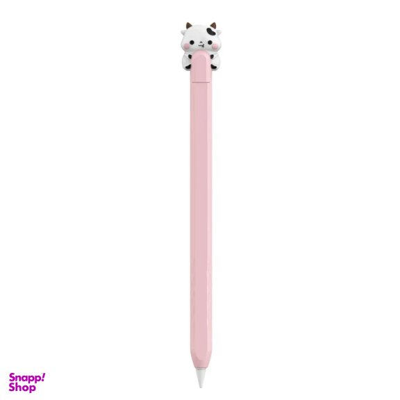 کاور قلم لمسی آهااستایل مدل PT129-2 Cow-Pink مناسب اپل سری 2