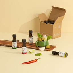روغن زیتون فرابکر طعم‌دار کرونایکی رزبن حجم 20 میلی لیتر بسته 12 عددی