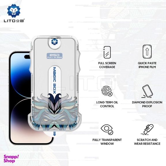 محافظ صفحه نمایش گوشی موبایل لیتو کد Autoinstall مناسب اپل iPhone 16 Promax