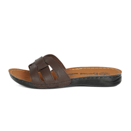 دمپایی روفرشی زنانه طرح هرمس کد 240 رنگ قهوه ای