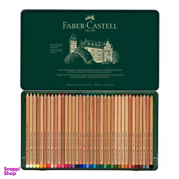 پاستل مدادی 36 رنگ فابر کستل کد 112136