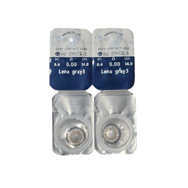 لنز چشم سالیانه نیوویژن شماره Lena Gray 3 رنگ خاکستری
