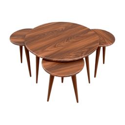 میز عسلی پایتخت کد 2343 مجموعه 4 عددی