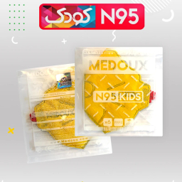 ماسک تنفسی N95 کودک مداکس بسته 30 عددی