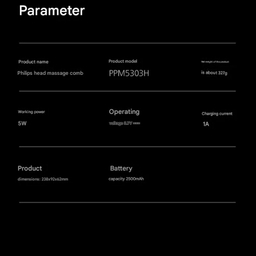 ماساژور برقی سر فیلیپس مدل PPM5303H