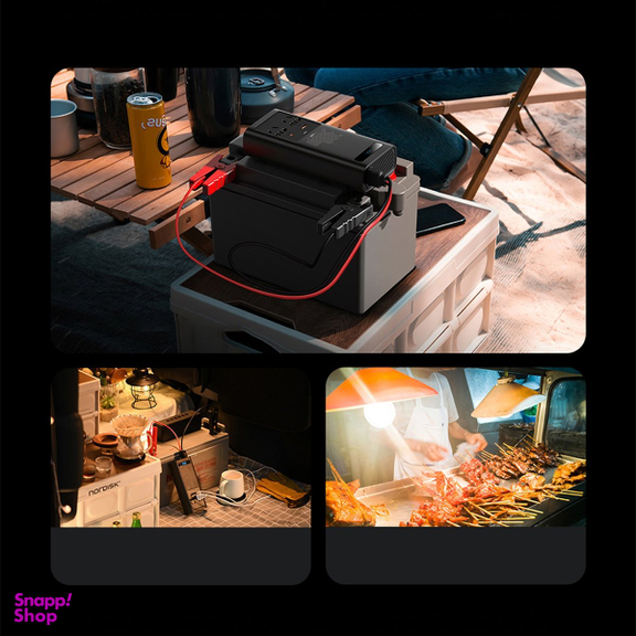 مبدل برق خودرو باسئوس مدل Power Inverter 300W