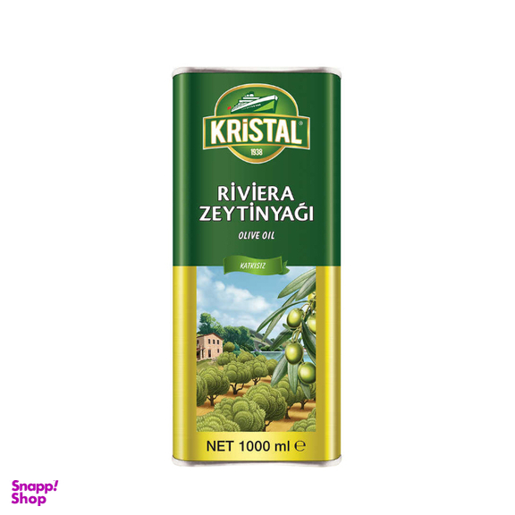 روغن زیتون کریستال حجم ۱ لیتر
