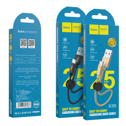 کابل شارژ USB به MicroUSB هوکو مدل X35 طول 25 سانتی متر