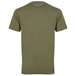 تیشرت آستین کوتاه مردانه کانتکس مدل نخ پنبه کد رنگ زیتونی