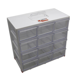 جعبه نظم دهنده ابزار سامکو مدل 12 کشو کد YP-4T-12K