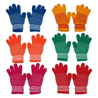 دستکش بافت بچگانه مدل نمو کد 011 مجموعه 6 عددی