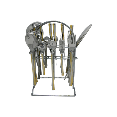 سرویس قاشق و چنگال 51 پارچه برگامو کد 808G