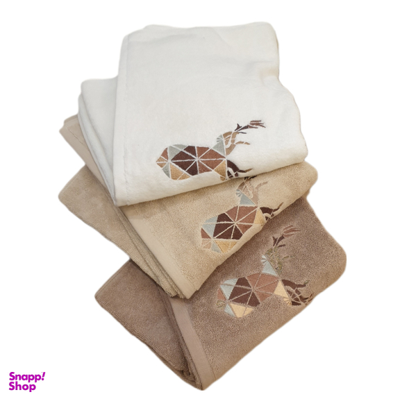 حوله استخری طرح گوزن سایز 140×70 سانتی متر