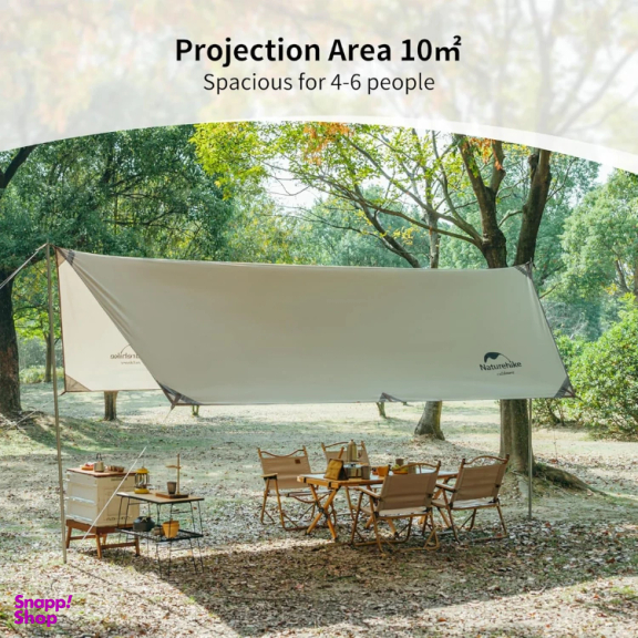سايه بان نیچرهایک مدل 438×292 Girder Tarp کد TM006