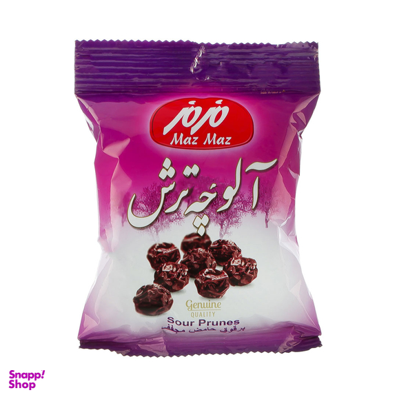 آلوچه ترش مزمز وزن 50 گرم
