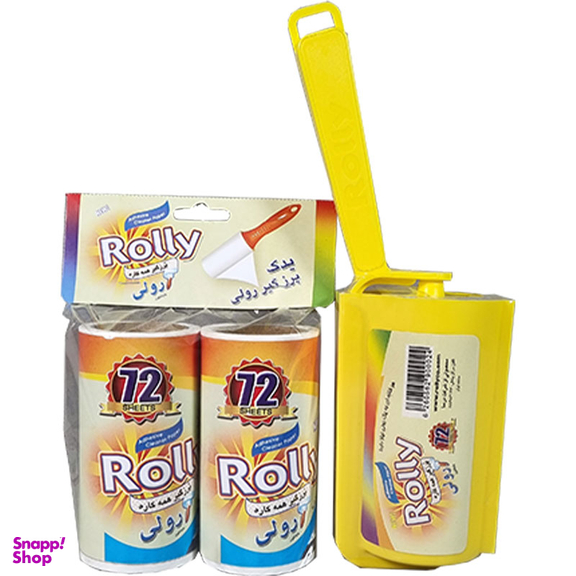 پرزگیر رولی مدل فانتزی قابدار 72 برگی به همراه یدک 2 عددی