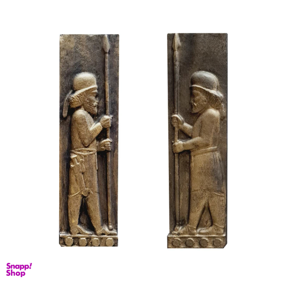 کتیبه طرح سرباز هخامنشی مجموعه 2 عددی